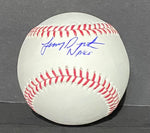 Lenny Dykstra Philadelphia Phillies Signed Official MLB Baseball Commissioner Manfred Nails Inscr. With JSA COA