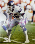 Lawrence Taylor New York Giants 8x10 Photo Vertical JSA COA (white jersey)