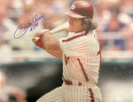 Pete Rose Philadelphia Phillies Signed Horizontal 16x20 Photo w/ "4256" Inscription JSA COA