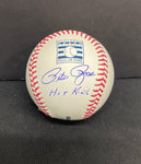 Pete Rose Cincinnati Reds Signed ORMLB- HOF Baseball w/ "Hit King" Inscription JSA COA