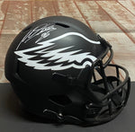 Miles Sanders Philadelphia Eagles Signed Full-Size Eclipse Helmet With JSA COA