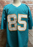 Mark Duper Miami Dolphins Signed Custom Teal Jersey With PSA COA