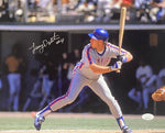 Lenny Dykstra New York Mets Signed 11x14 Photo w/ "#4" Inscription JSA COA