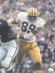 Dave Robinson Green Bay Packers Signed 11x14 Photo JSA COA