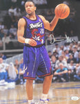 Damon Stoudamire Toronto Raptors Signed 11x14 Photo JSA COA