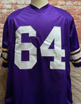 Randall McDaniel Minnesota Vikings Signed Purple Jersey JSA COA