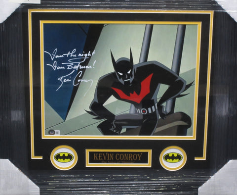 Batman Kevin Conroy SIGNED 11x14 Framed Photo BECKETT COA