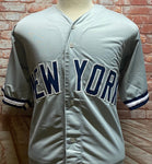 Jim Leyritz New York Yankees Signed Grey Jersey JSA COA