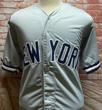 Jim Leyritz New York Yankees Signed Grey Jersey JSA COA