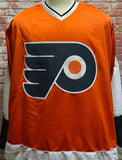 Dave "The Hammer" Schultz Philadelphia Flyers Signed Orange Jersey JSA COA