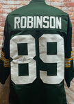 Dave Robinson Green Bay Packers Signed Green Jersey JSA COA