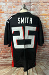 Ito Smith Atlanta Falcons signed custom black jersey with Beckett COA