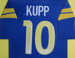 Los Angeles Rams Cooper Kupp SIGNED Framed Matted Jersey WITH COA