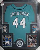 Seattle Mariners Julio "J-Rod" Rodriguez SIGNED Framed Matted Jersey JSA COA