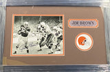 Cleveland Browns Jim Brown SIGNED 8x10 Framed Photo JSA COA