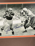 Cleveland Browns Jim Brown SIGNED 8x10 Framed Photo JSA COA