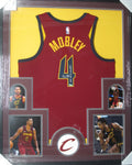 Cleveland Cavaliers Evan Mobley SIGNED Framed Matted Jersey FANATICS COA