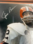 Cleveland Browns Jim Brown SIGNED 16x20 Framed Photo JSA COA