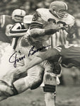 Cleveland Browns Jim Brown SIGNED 16x20 Framed Photo JSA COA