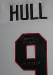 Chicago Blackhawks Bobby Hull SIGNED Framed Matted Jersey JSA COA