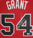 Chicago Bulls Horace Grant SIGNED Framed Matted Jersey BECKETT COA