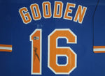 New York Mets Dwight Gooden SIGNED Framed Matted Jersey BECKETT COA