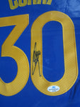 Golden State Warriors Stephen Curry SIGNED Framed Matted Jersey WITH COA