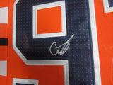 Edmonton Oilers Connor McDavid SIGNED Framed Matted Jersey WITH COA