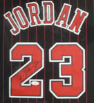 Chicago Bulls Michael Jordan SIGNED Framed Matted Jersey WITH COA