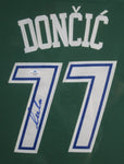 Dallas Mavericks Luka Doncic SIGNED Framed Matted Jersey WITH COA