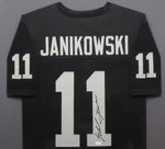 Oakland Raiders Sebastian Janikowski SIGNED Framed Matted Jersey JSA COA