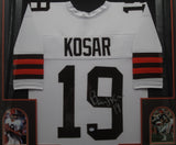 Bernie Kosar CLEVELAND BROWNS SIGNED Framed Jersey