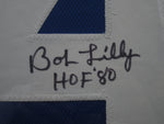 Dallas Cowboys Bob Lilly SIGNED Framed Matted Jersey JSA COA