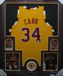 Cleveland Cavaliers Austin Carr SIGNED Framed Matted Jersey WITH COA