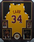 Cleveland Cavaliers Austin Carr SIGNED Framed Matted Jersey WITH COA