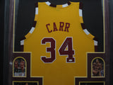 Cleveland Cavaliers Austin Carr SIGNED Framed Matted Jersey WITH COA