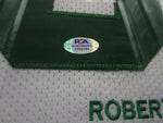 Boston Celtics Robert Parish SIGNED Framed Matted Jersey PSA COA