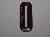 Portland Trail Blazers Damian Lillard SIGNED Framed Matted Jersey JSA COA