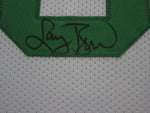 Boston Celtics Larry Bird SIGNED Framed Matted Jersey BECKETT COA