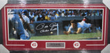 Cincinnati Reds Pete Rose SIGNED Framed Panoramic Photo PSA COA