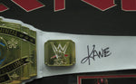 Kane SIGNED Framed WWE Wrestling Belt JSA COA