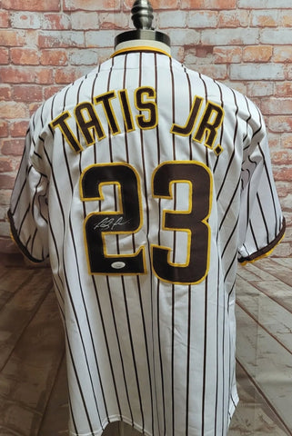 San Diego Padres Fernando Tatis Jr. Signed Custom Pro Style Jersey with JSA