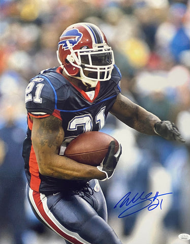 Willis McGahee Buffalo Bills Signed 16x20 Vertical JSA COA