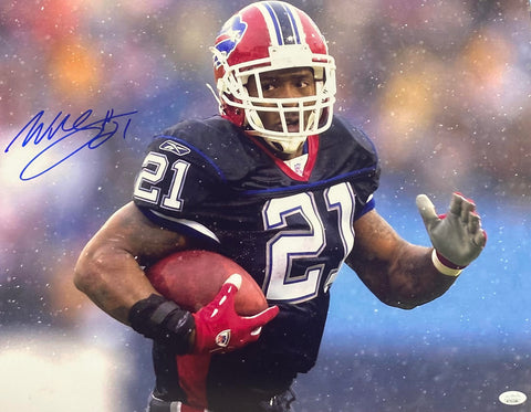 Willis McGahee Buffalo Bills Signed 16x20 JSA COA