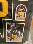 Troy Polamalu Pittsburgh Steelers Framed Matted Signed Jersey Beckett COA