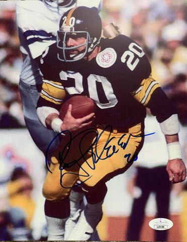 Rocky Bleier Pittsburgh Steelers Signed 8x10 Vs Cowboys With JSA COA